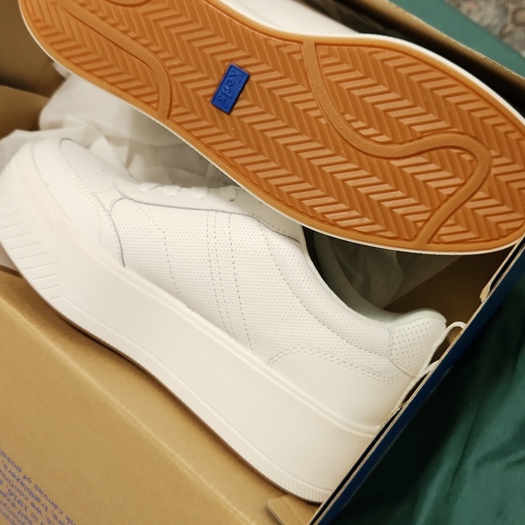 Keds Skyler Ii White Platform Sneakers - Picture 10 of 11